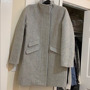 J.Crew Cocoon Coat in Italian Stadium - Cloth Wool